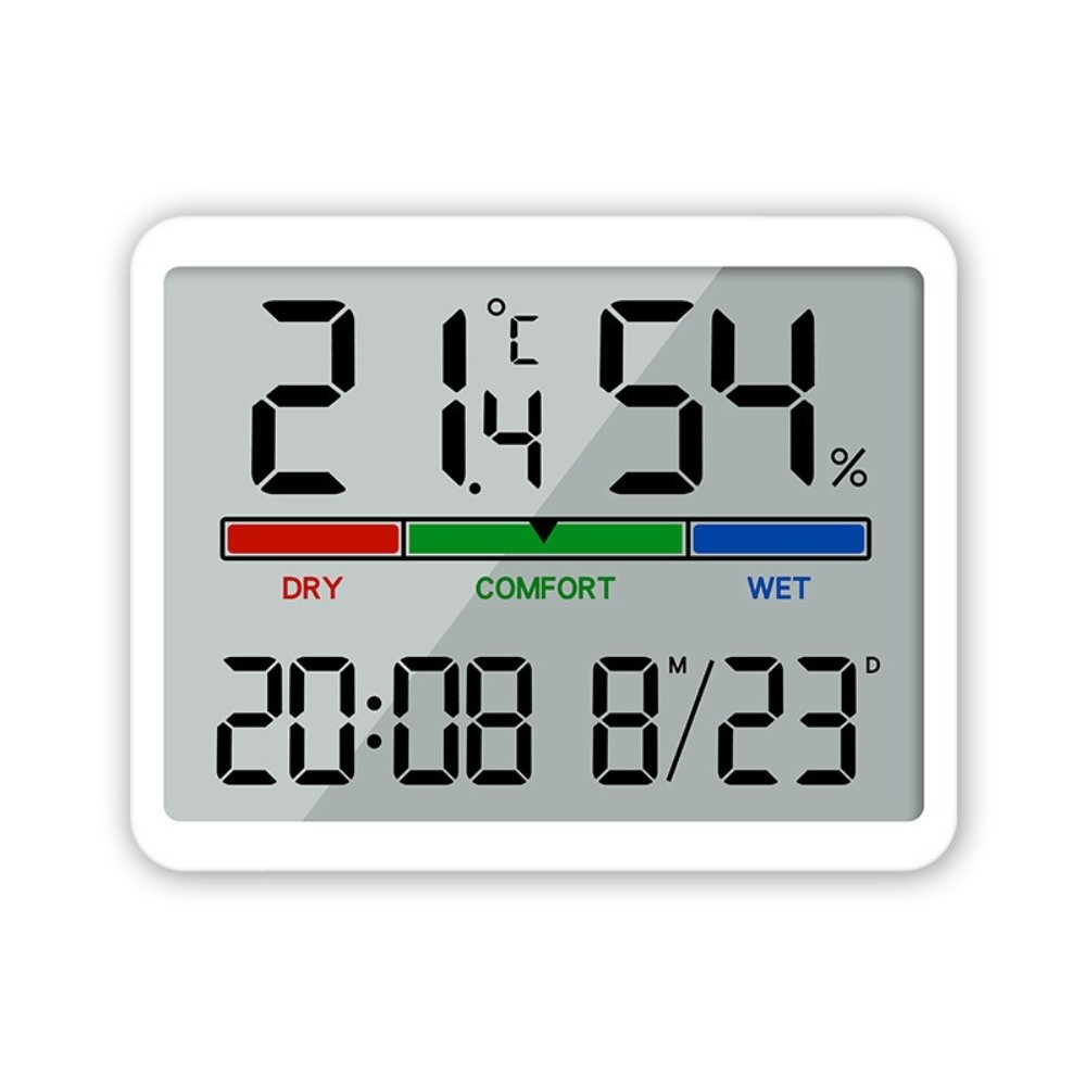 Pool Alarm Float - Magnetic Hanging Clock Large LCD Screen