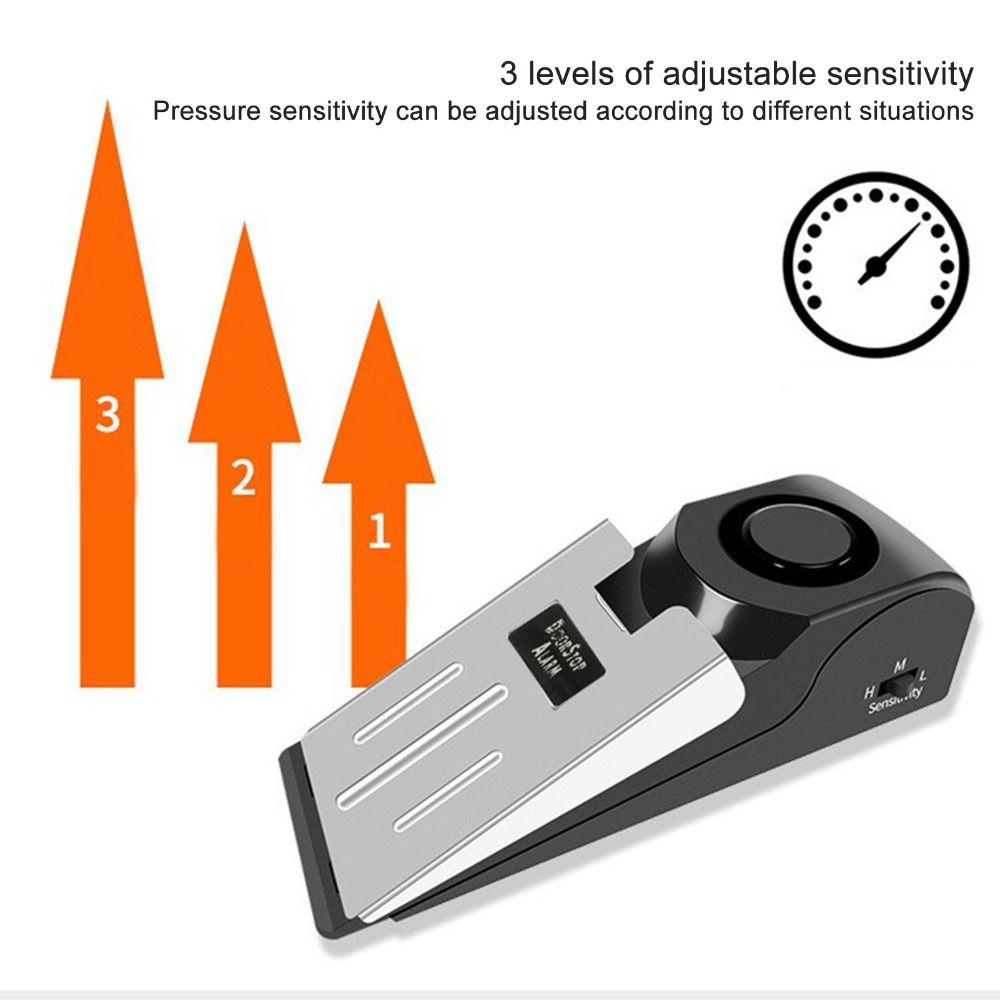 Door Stop Alarm - Reliable Protection 120DB Door Stop Alarm