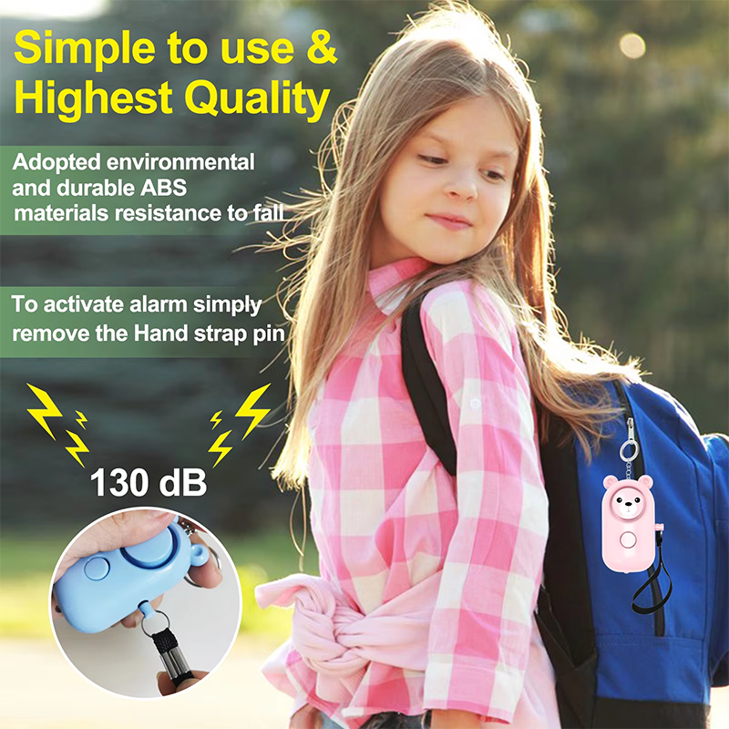 130dB Loud Self Defense Alarm  - Personal Alarm Keychain ulasan dan harga