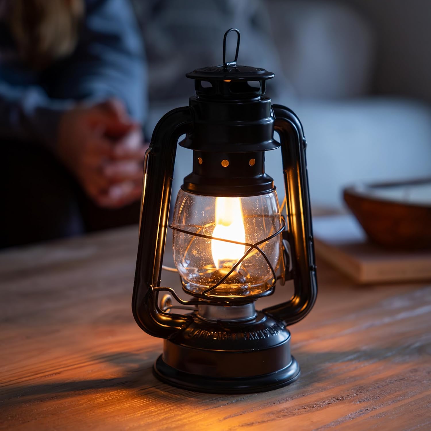 Vintage Hurricane Oil Lamp, Bl - Power Outage Light ulasan dan harga