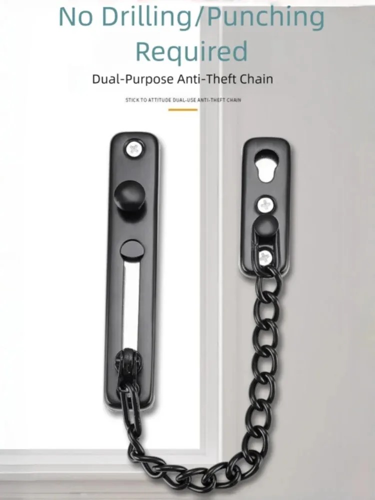 Multi-Color Stainless Steel An - Security Chain Door ulasan dan harga