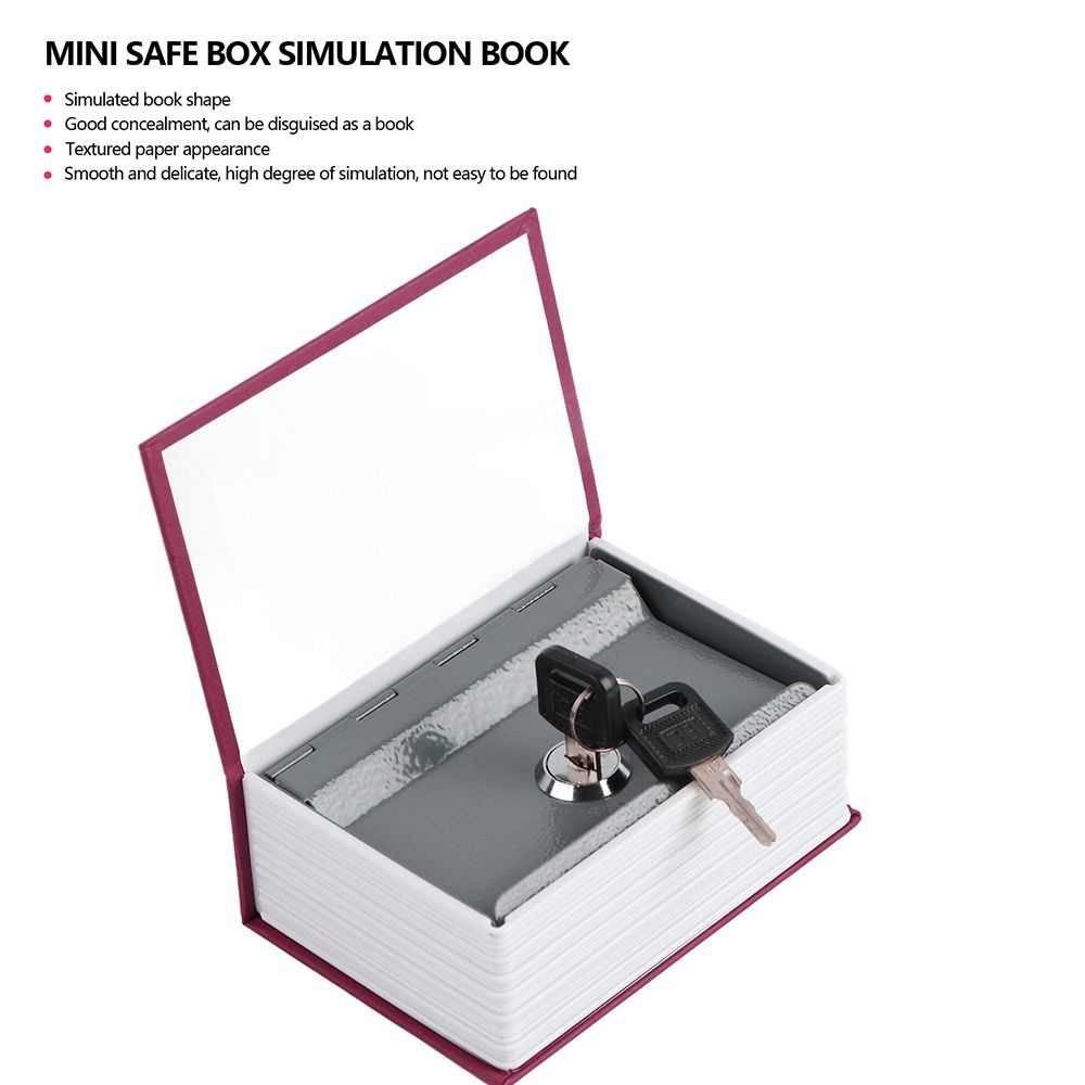With Lock Keys Mini Safe Box K - Lockbox Key Secure ulasan dan harga