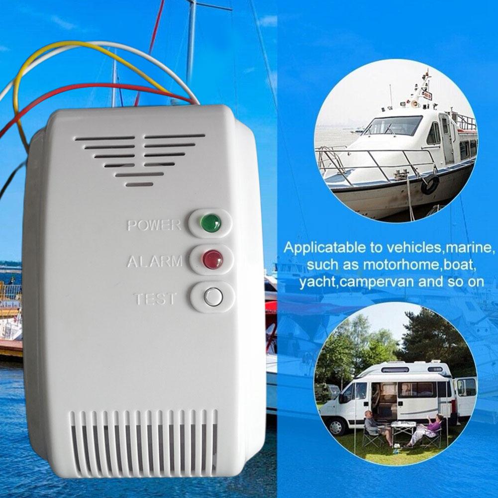 Propane Butane Sensor 12V Gas  - Smoke Detector Interconnected ulasan dan harga