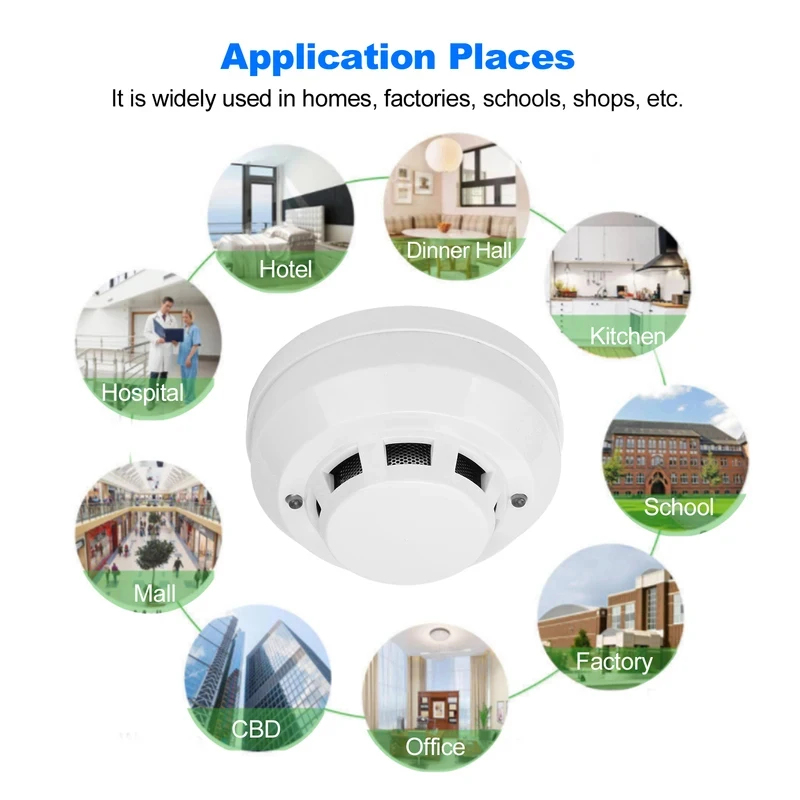 Alarms Smoke Detectors Smoke A - Smoke Detector Interconnected ulasan dan harga