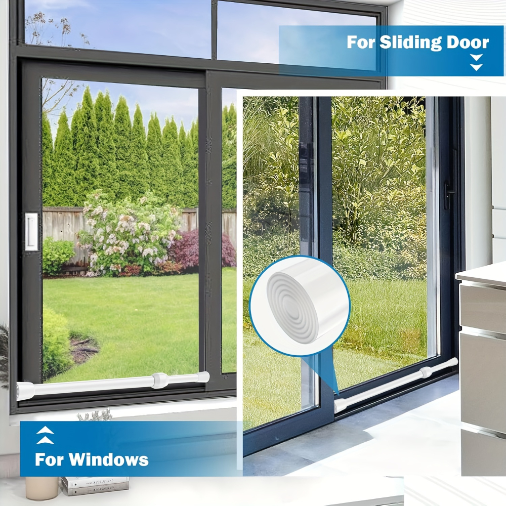 Adjustable Metal Window & Door - Window Lock Bar ulasan dan harga
