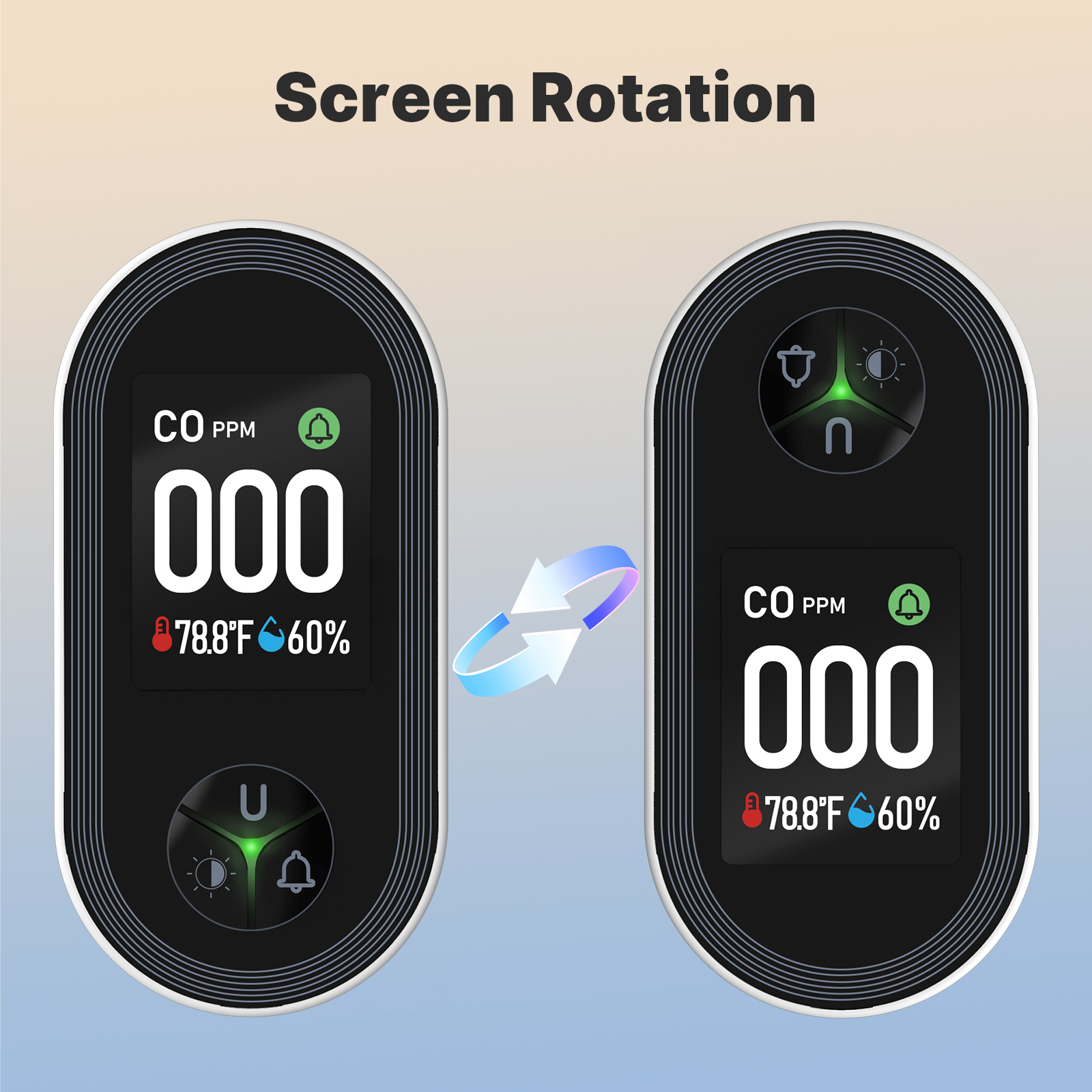 MOES 3-in-1 Plug-in CO Detecto - Co Detector Plug ulasan dan harga