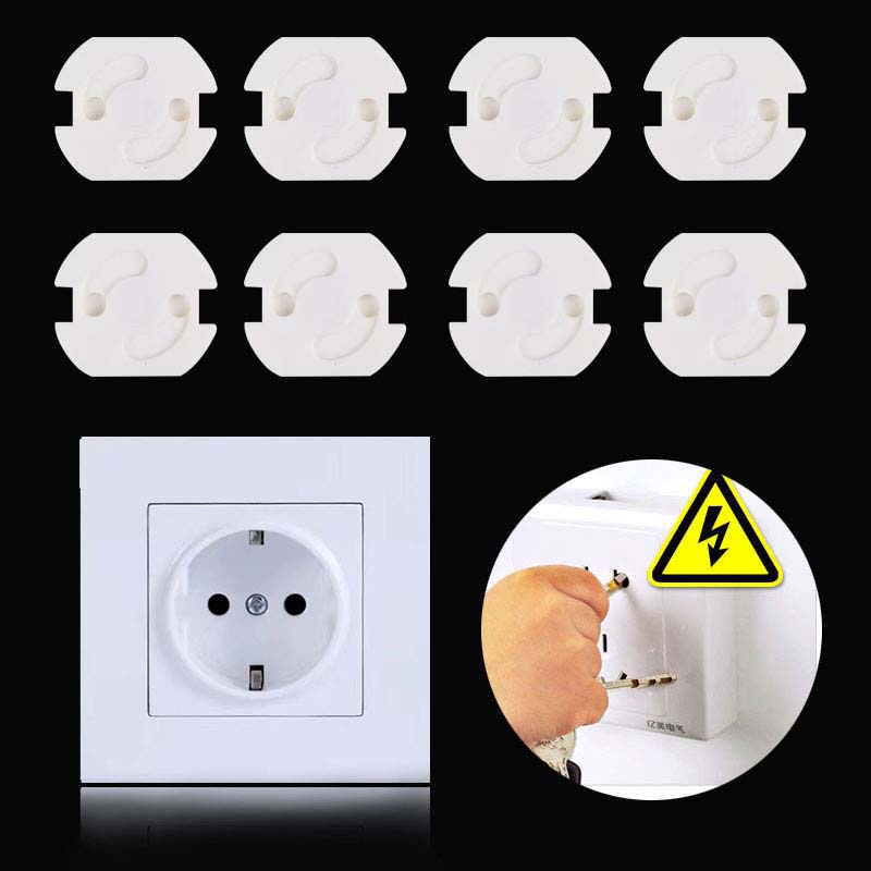 10Pcs EU Power Socket Electric - Outlet Cover Baby ulasan dan harga