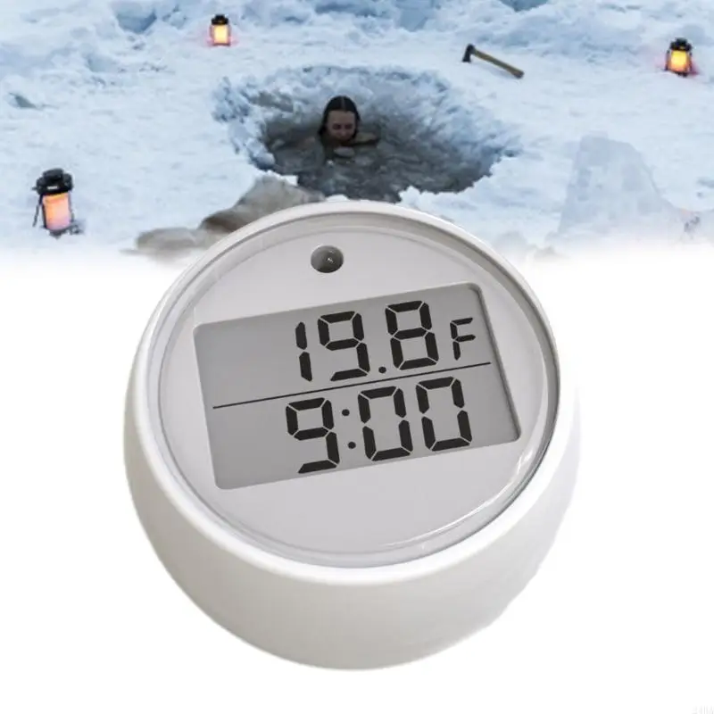 Digital Floating Ice Bath Ther - Pool Alarm Float ulasan dan harga