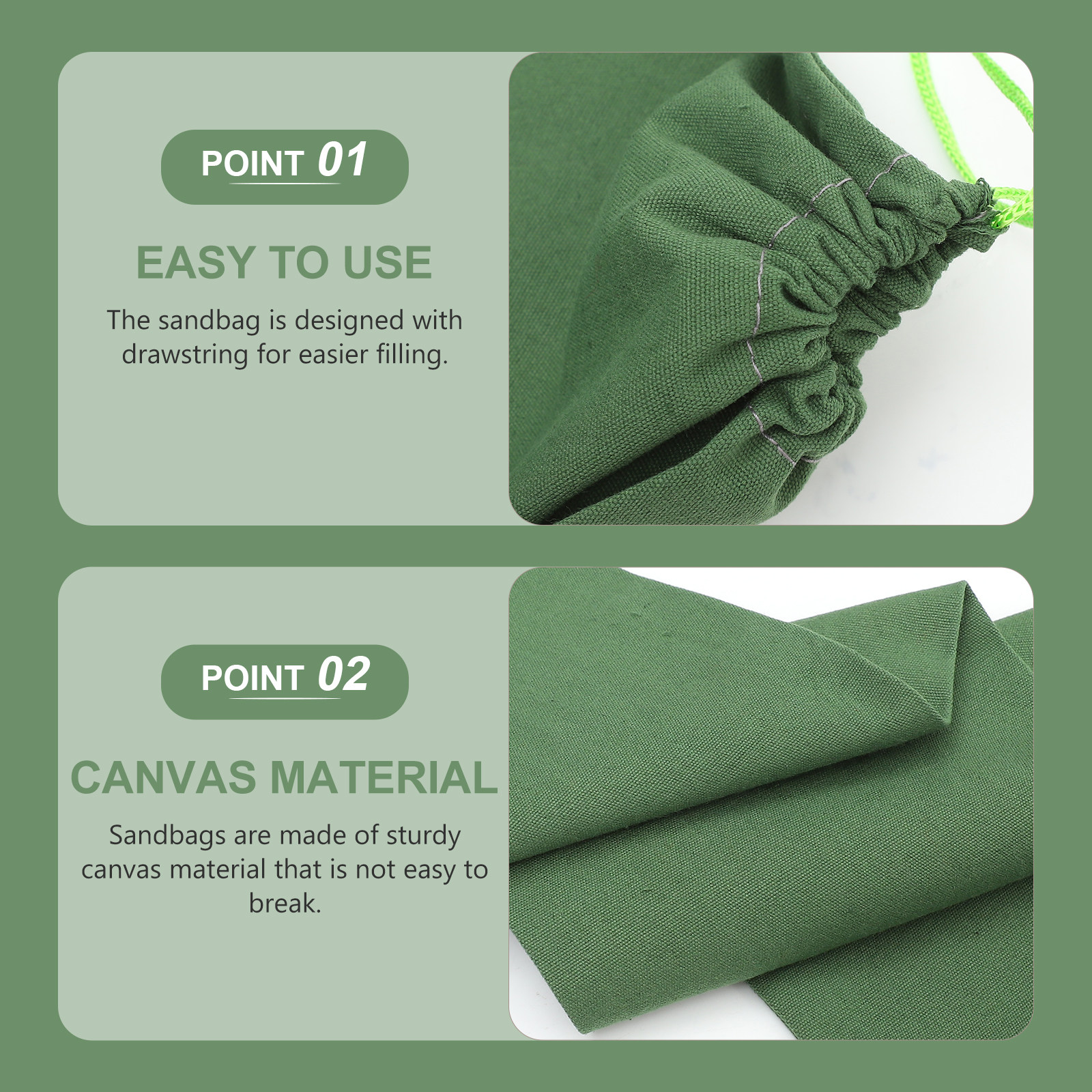 1pc Flood Sand Bag Heavy Duty  - Flood Barrier Bag ulasan dan harga
