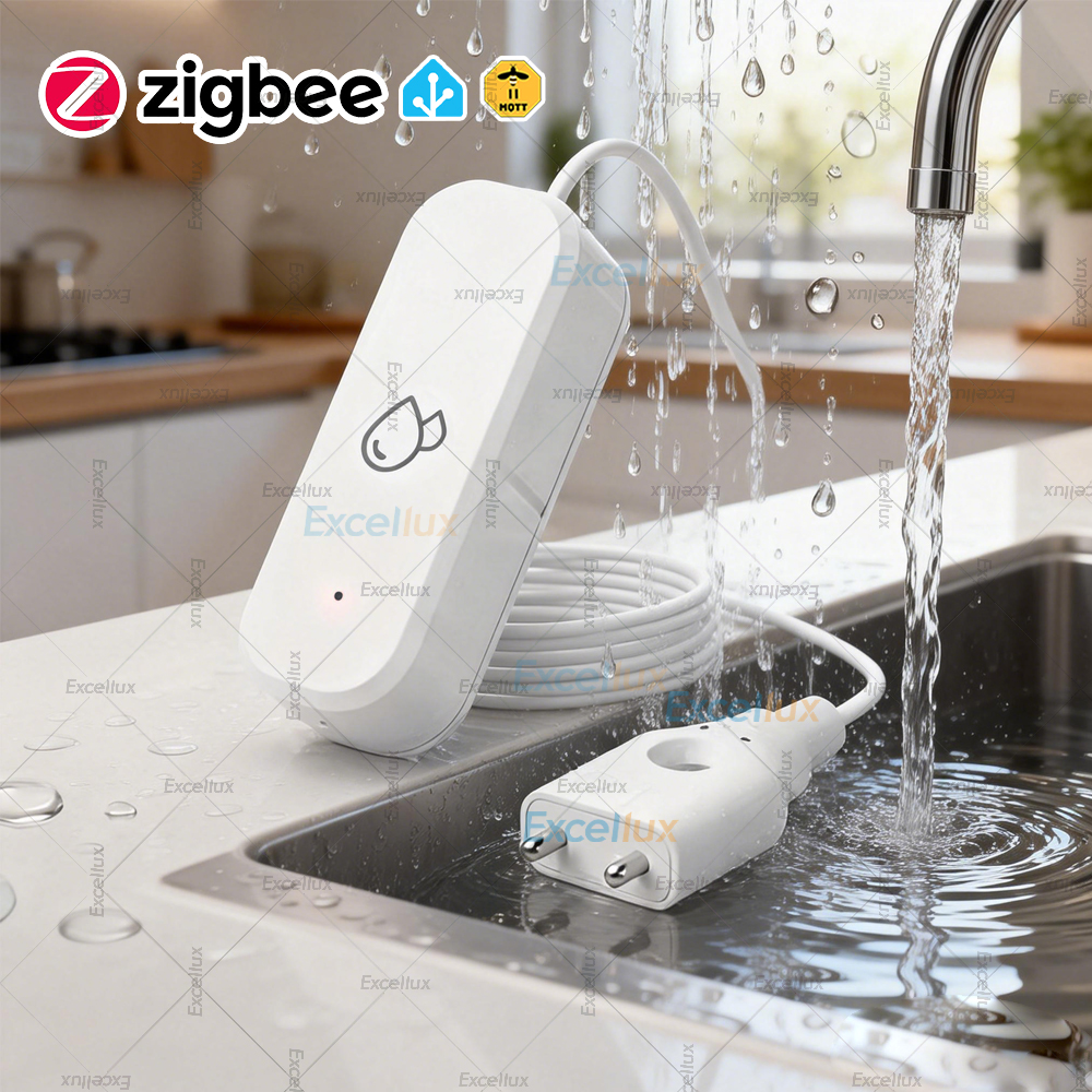 Zigbee Smart Water Leak Sensor - Water Alarm Sensor ulasan dan harga