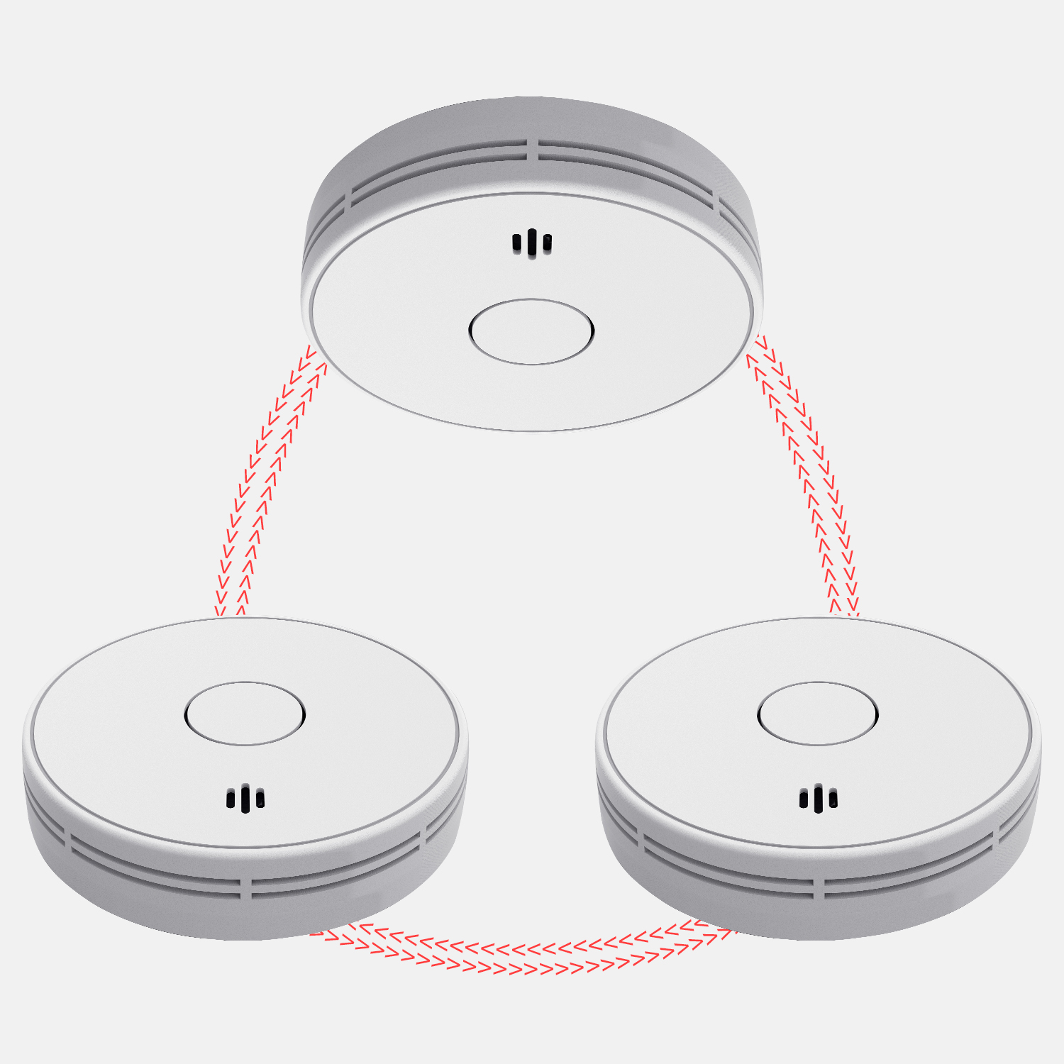 Wireless Interlinked Smoke Ala - Smoke Detector Interconnected ulasan dan harga