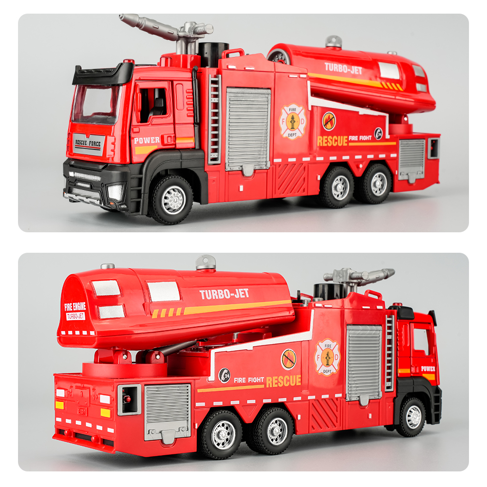 New Alloy Fire Truck Toy Large - Fire Escape Ladder ulasan dan harga