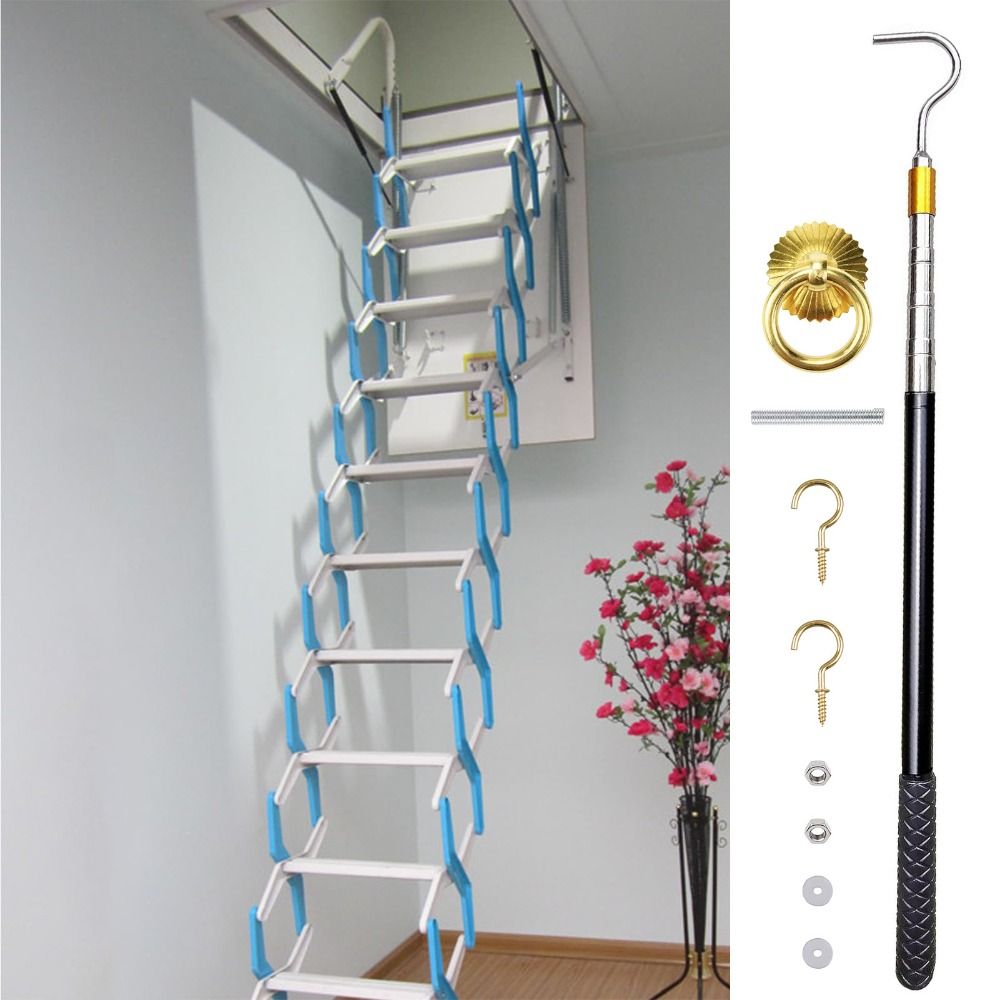Stainless Steel Attic Ladder P - Fire Escape Ladder ulasan dan harga