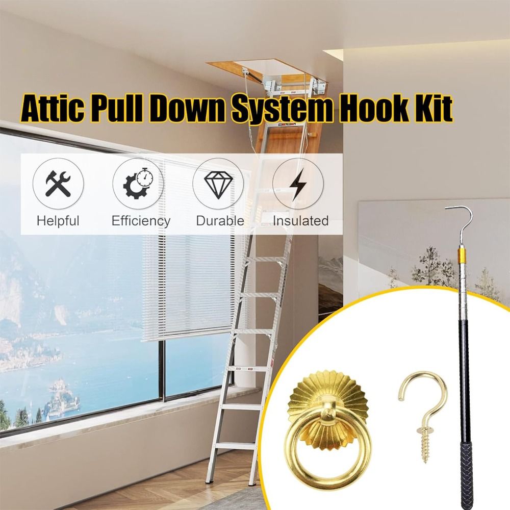 Stainless Steel Attic Ladder P - Fire Escape Ladder ulasan dan harga