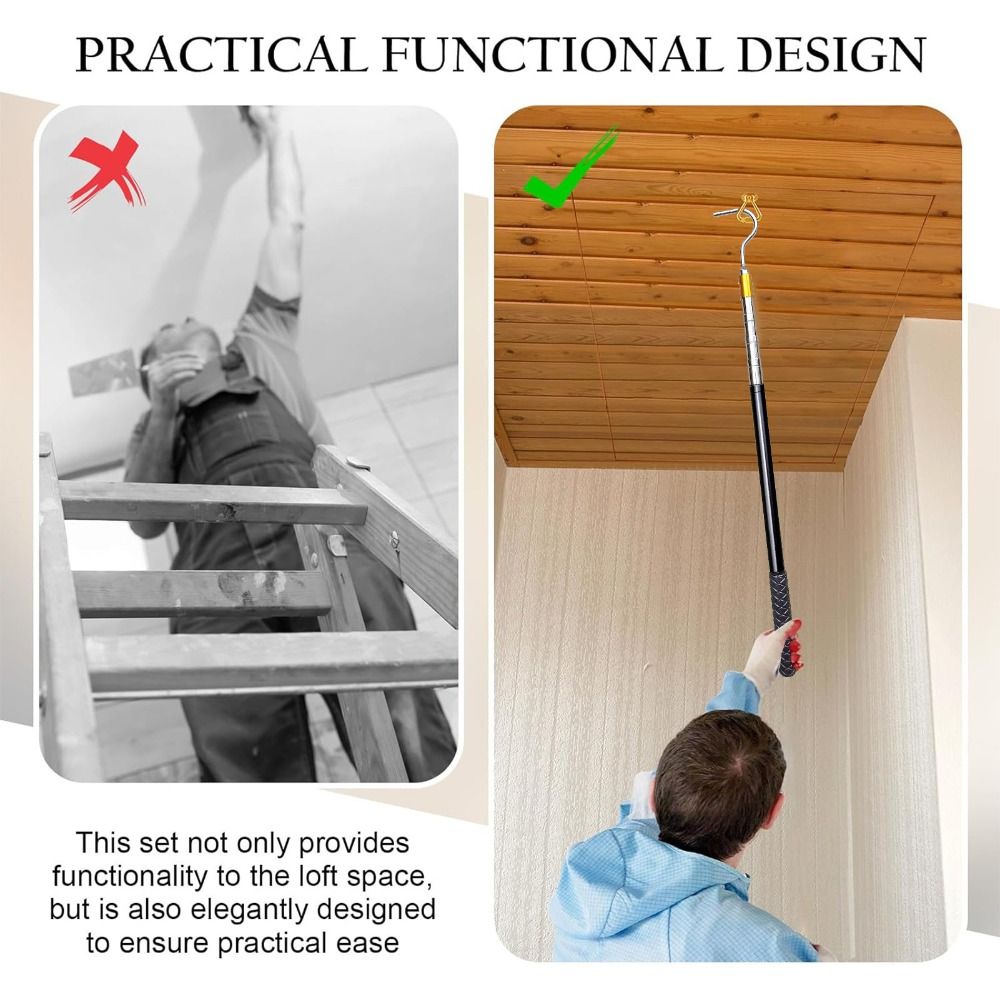 Stainless Steel Attic Ladder P - Fire Escape Ladder ulasan dan harga