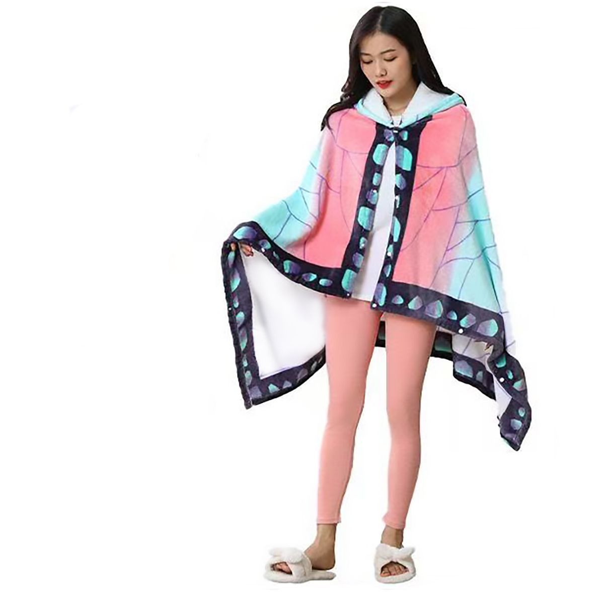 Anime Flannel Blanket Hoodie S - Fire Blanket Kitchen ulasan dan harga