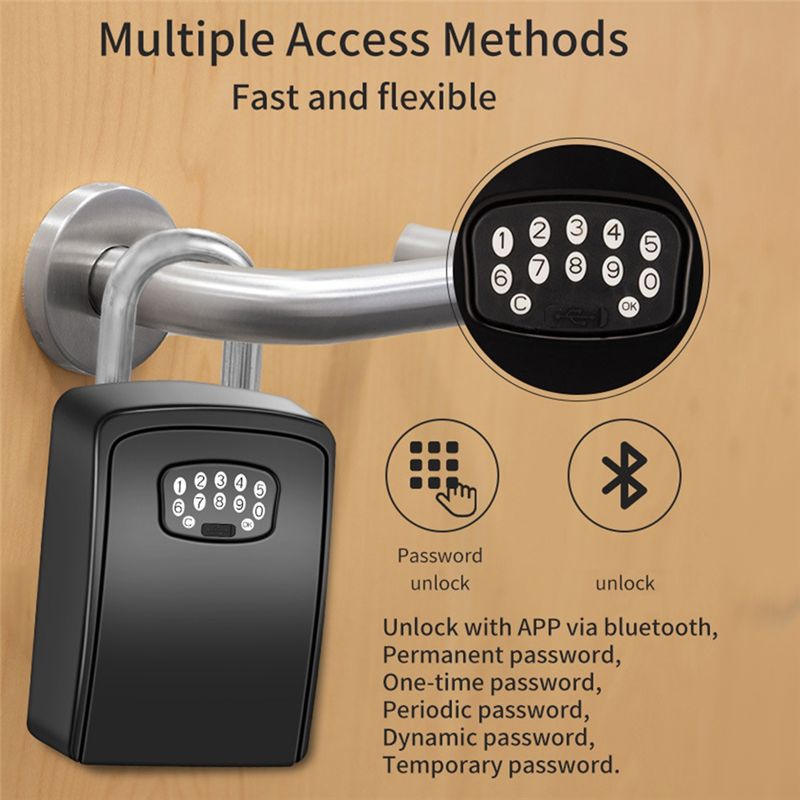 A92Z TUYA Smart Key Box Blueto - Lockbox Key Secure ulasan dan harga