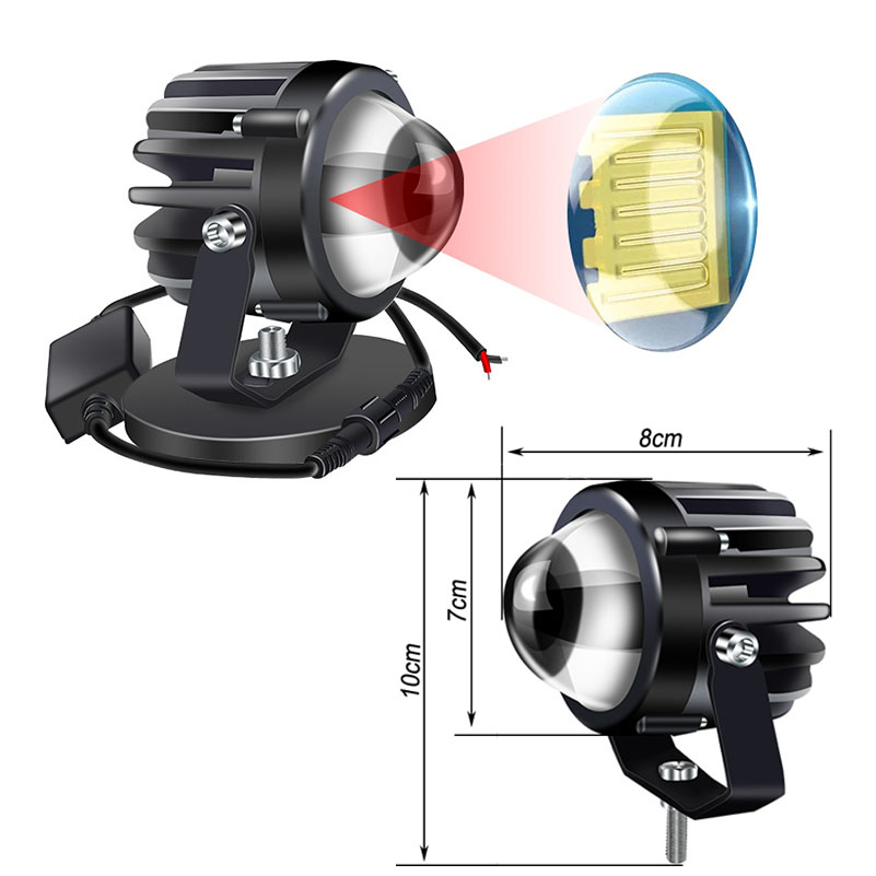 12V-80V Universal LED Laser Sp - Power Outage Light ulasan dan harga