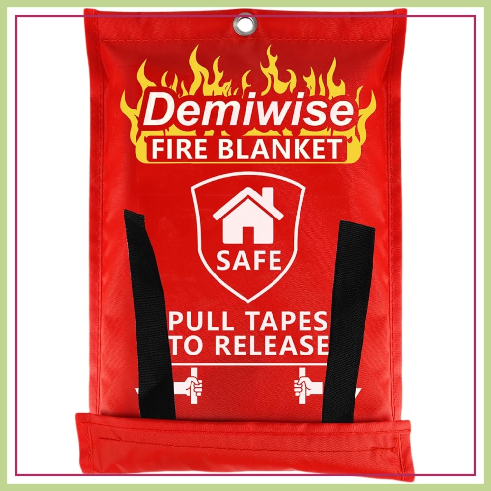 Thick Fire Blanket Emergency f - Fire Blanket Kitchen ulasan dan harga