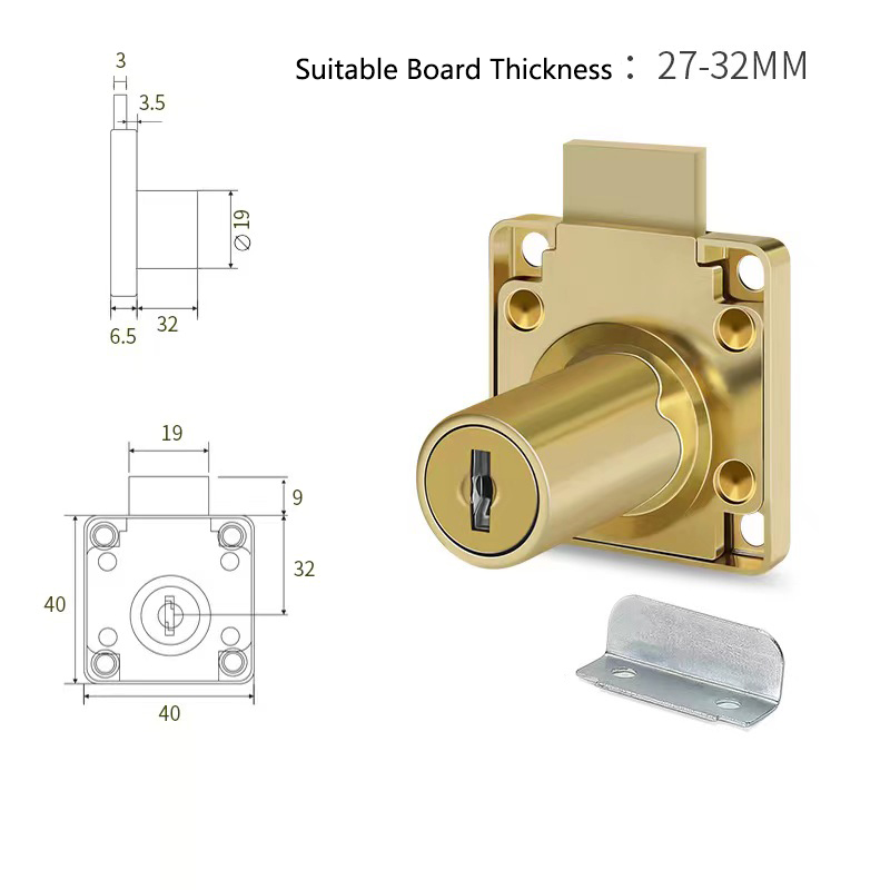 Yutoko High-grade Desk Drawer  - Medicine Cabinet Lock ulasan dan harga