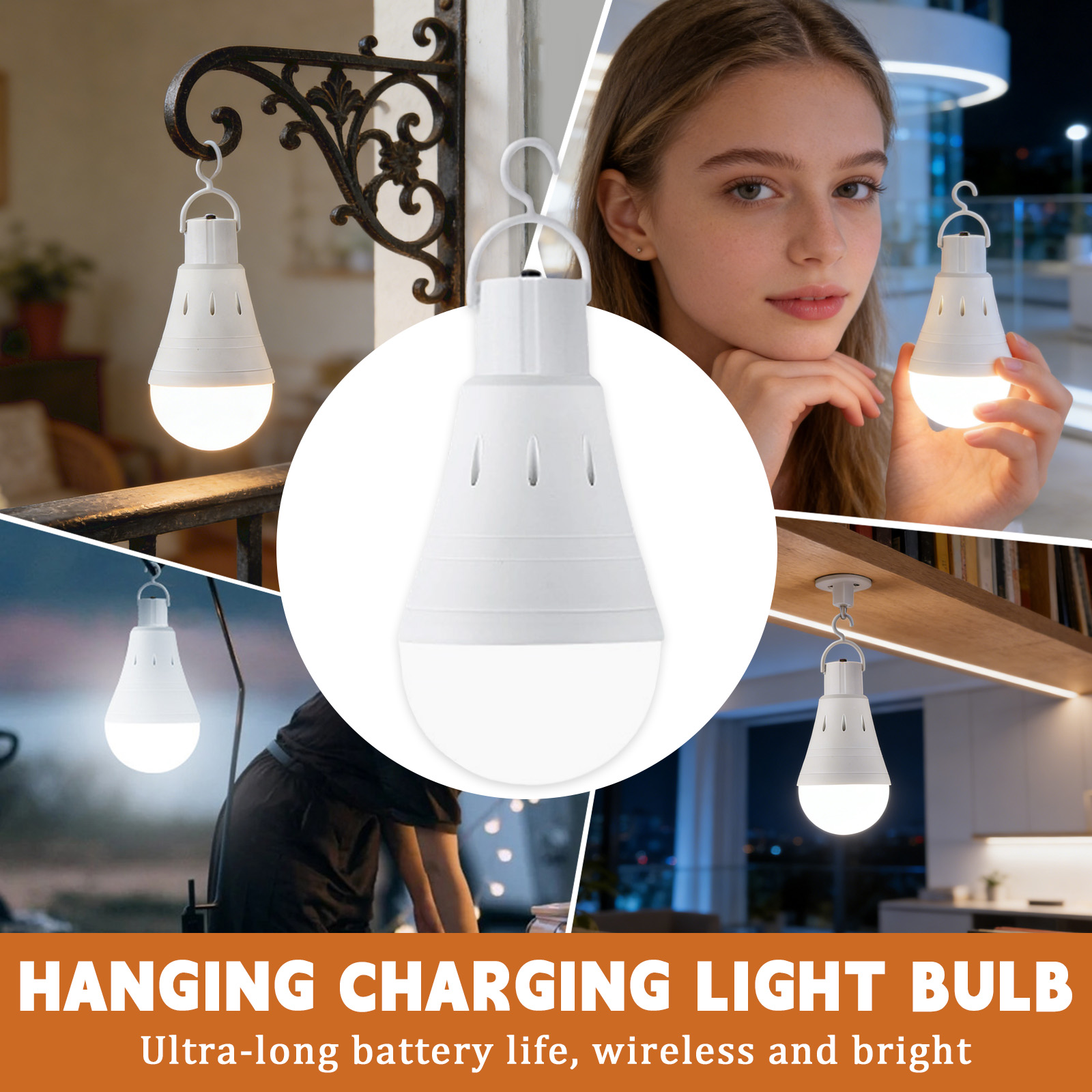12W Rechargeable LED Emergency - Power Outage Light ulasan dan harga