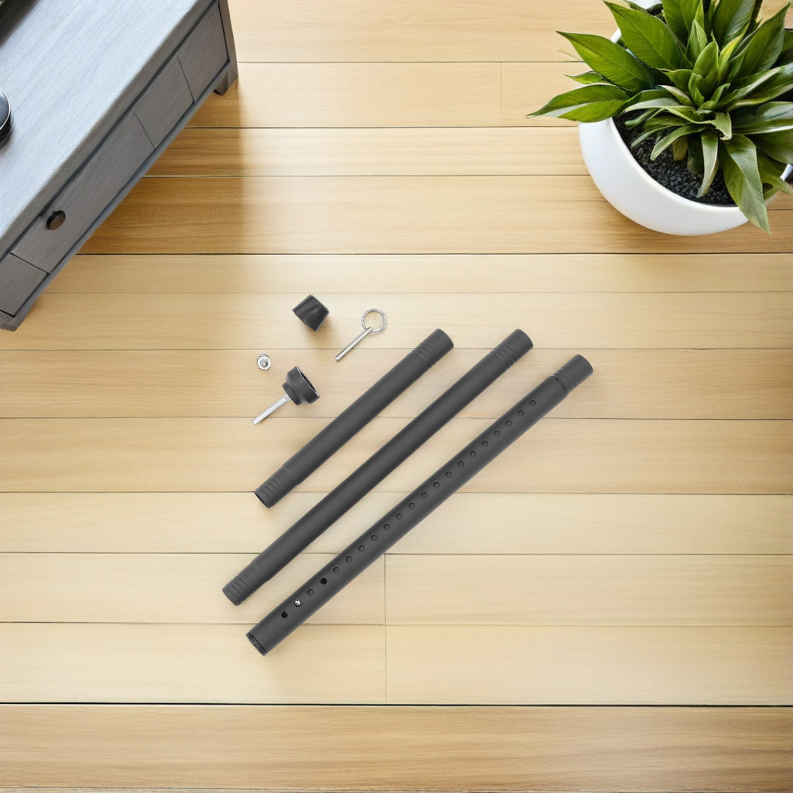 1Set Retractable Adjustable Do - Window Lock Bar ulasan dan harga