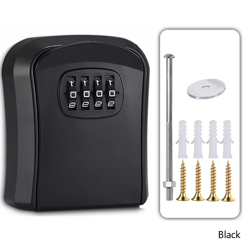 Wall Mount Key Lock Box with 4 - Lockbox Key Secure ulasan dan harga