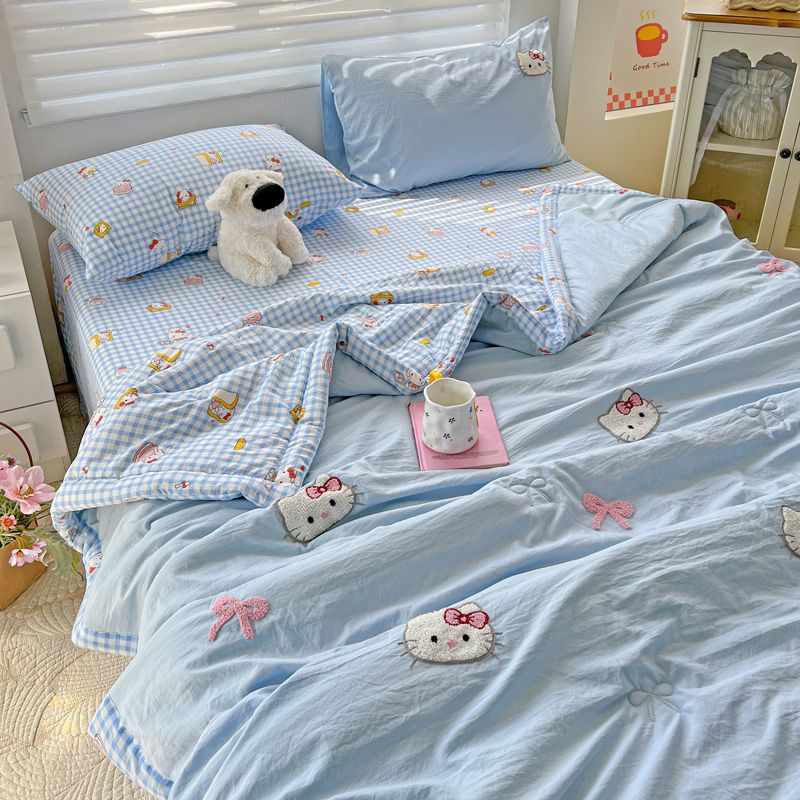 Cartoon Hello Kitty Children's - Fire Blanket Kitchen ulasan dan harga
