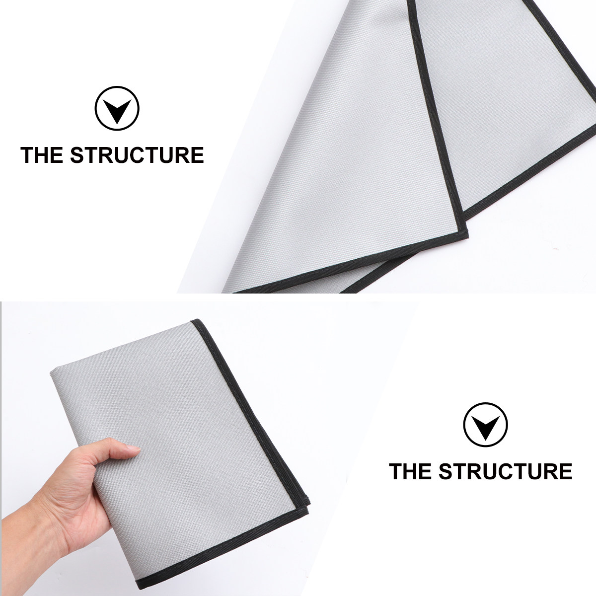 1Pcs Fire Blanket Silver Fire  - Fire Blanket Kitchen ulasan dan harga