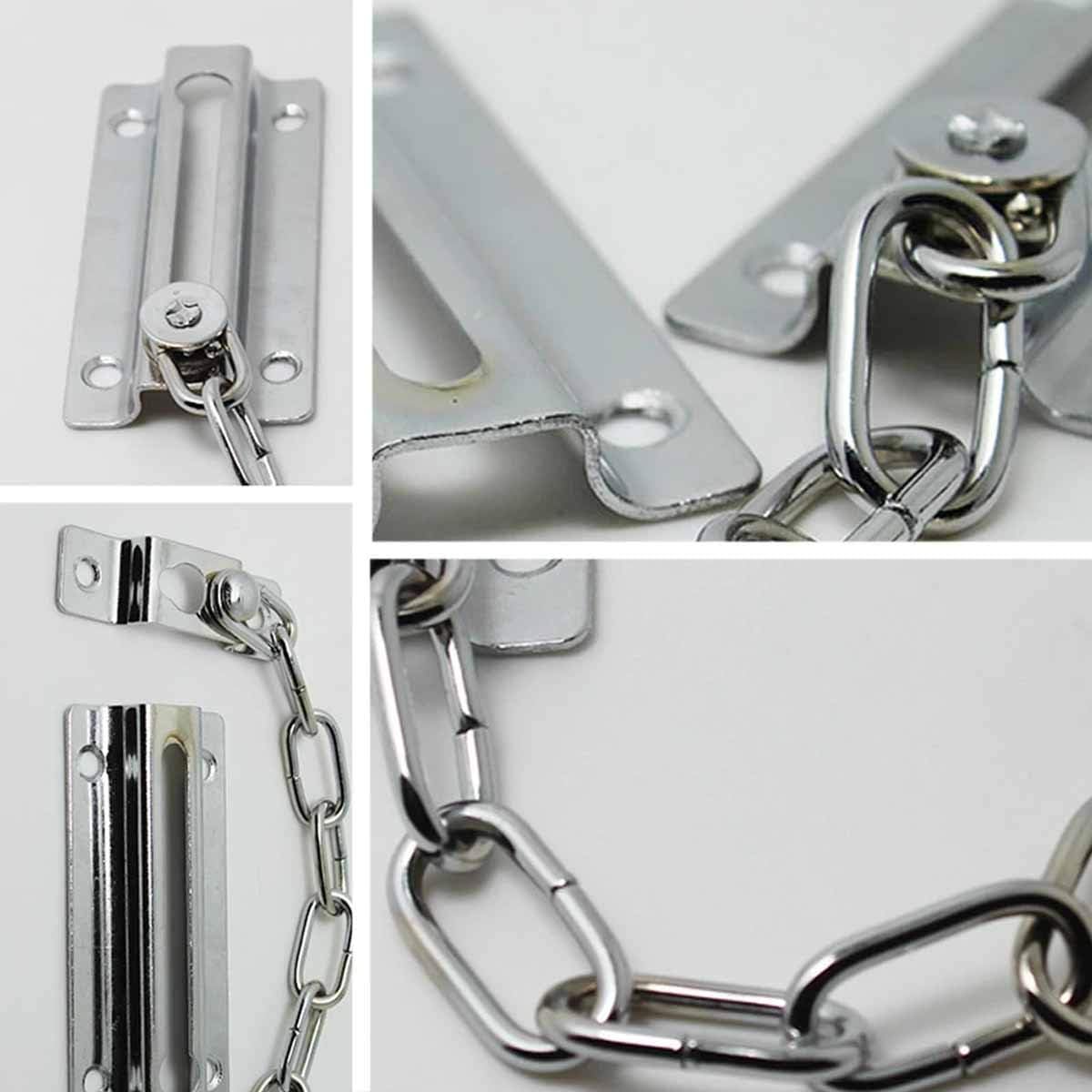 4PCS Door Chain Guard Security - Security Chain Door ulasan dan harga