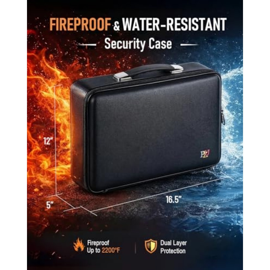 Fireproof Document Box - Hard- - Fire Safe Document ulasan dan harga