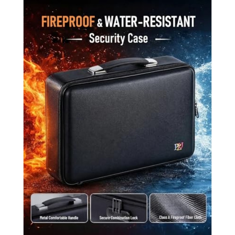 Fireproof Document Box - Hard- - Fire Safe Document ulasan dan harga