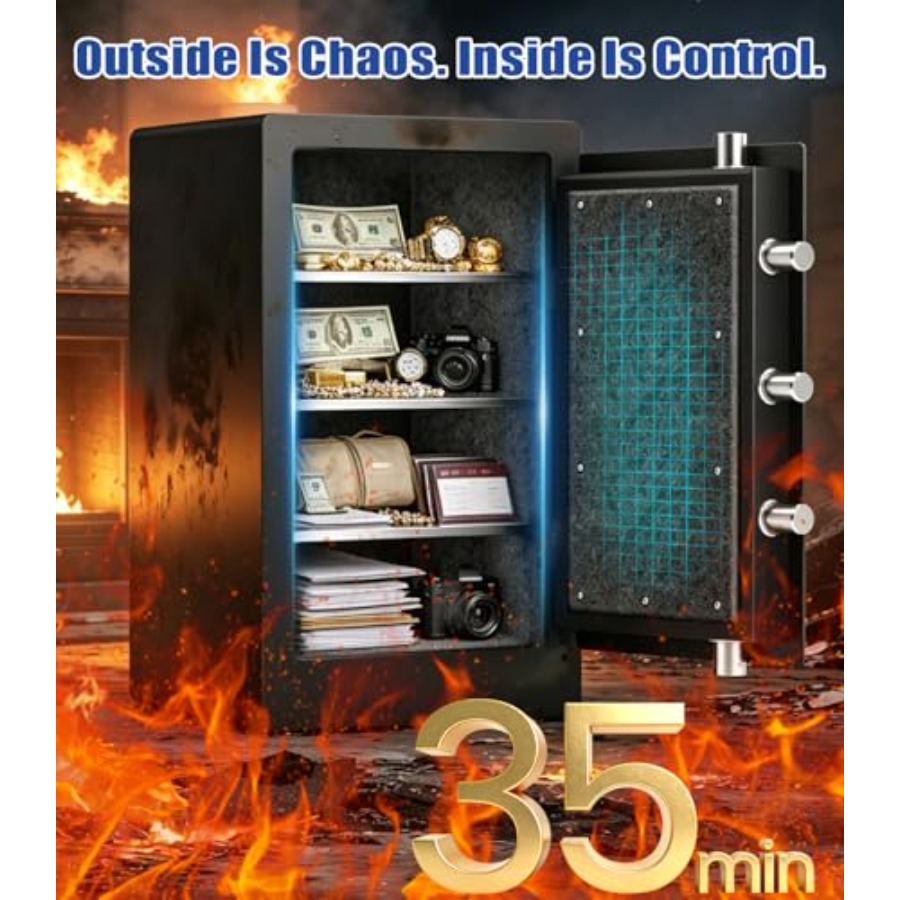 Heavy Duty Fireproof Safe for  - Fire Safe Document ulasan dan harga