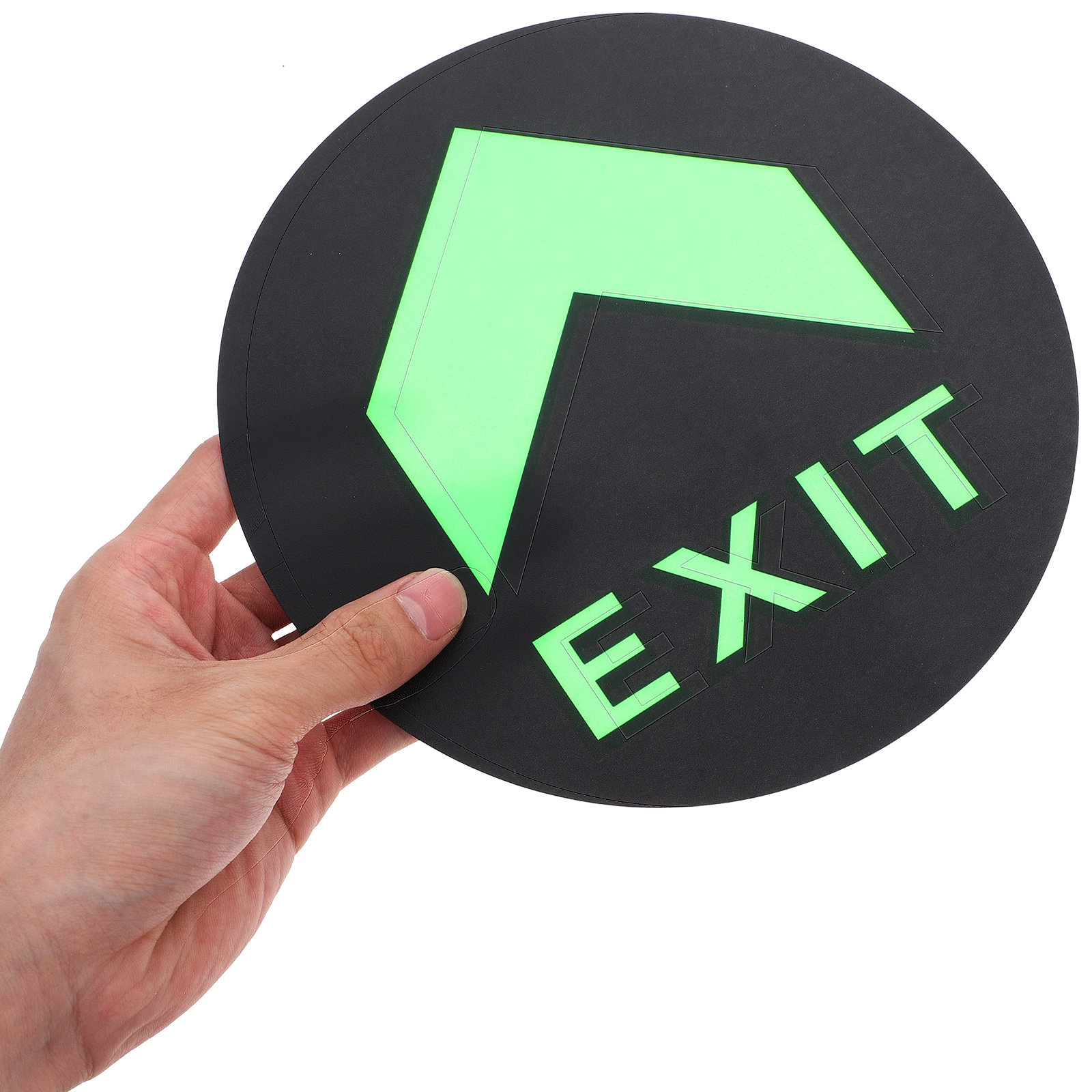 5Pcs Exit Sign Stickers Night  - Emergency Exit Sign ulasan dan harga