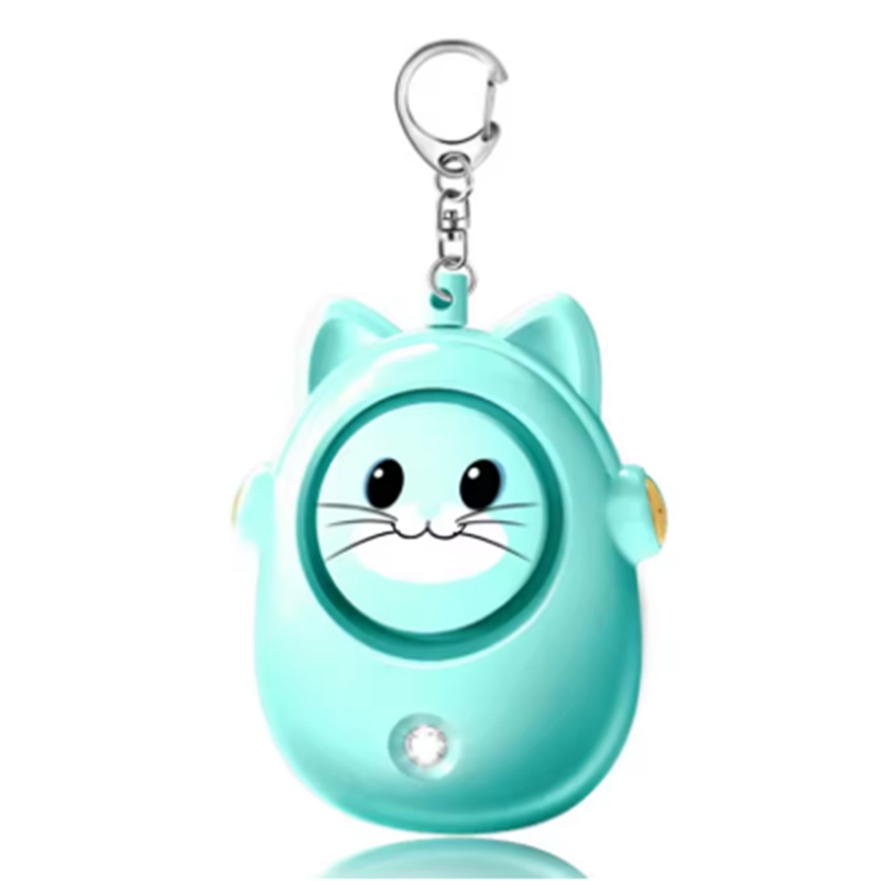 GROCE-Cute Cat Personal Alarm, - Personal Alarm Keychain ulasan dan harga
